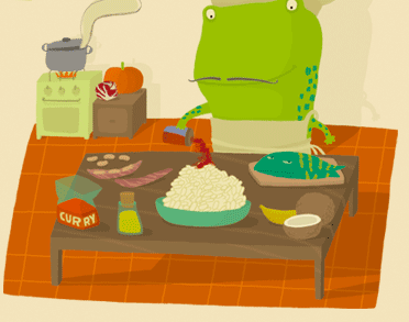 Illustrazione - Le riz nourriture du monde