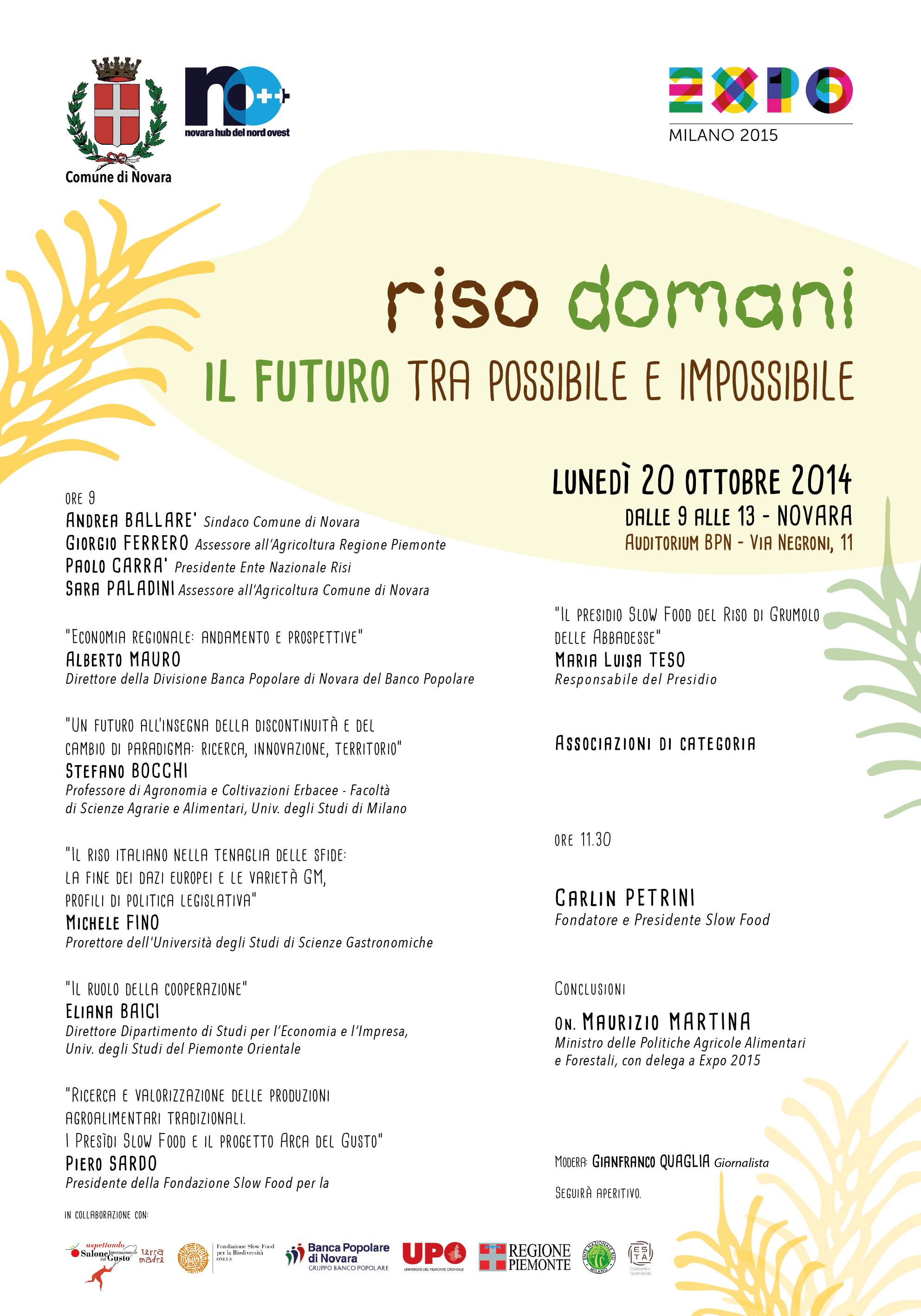 Riso domani