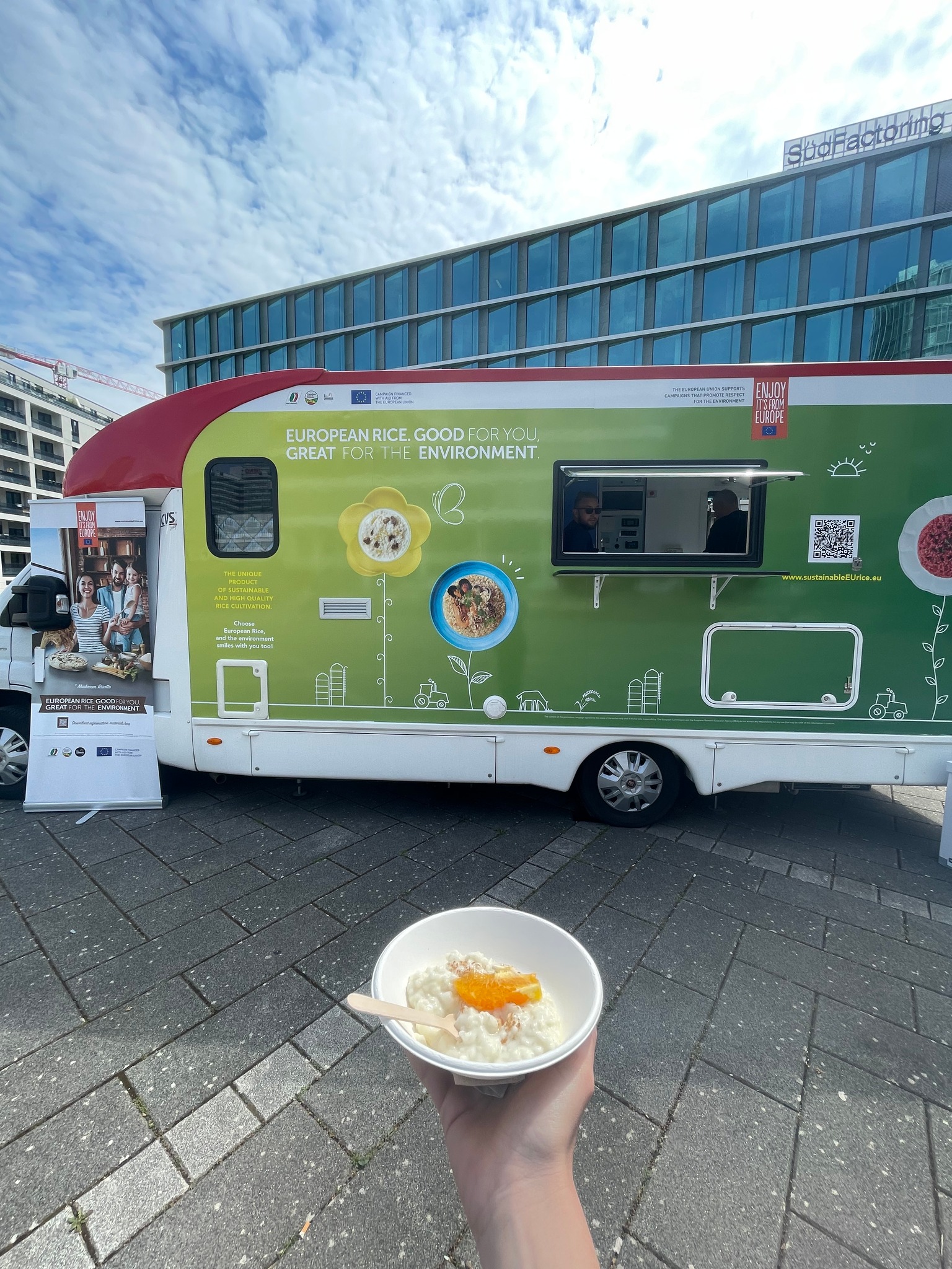 Sustainable EU Rice: un food truck in giro per la Germania