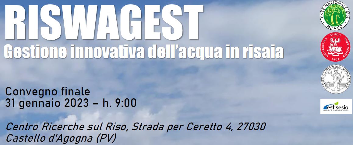 Convegno finale del progetto Riswagest