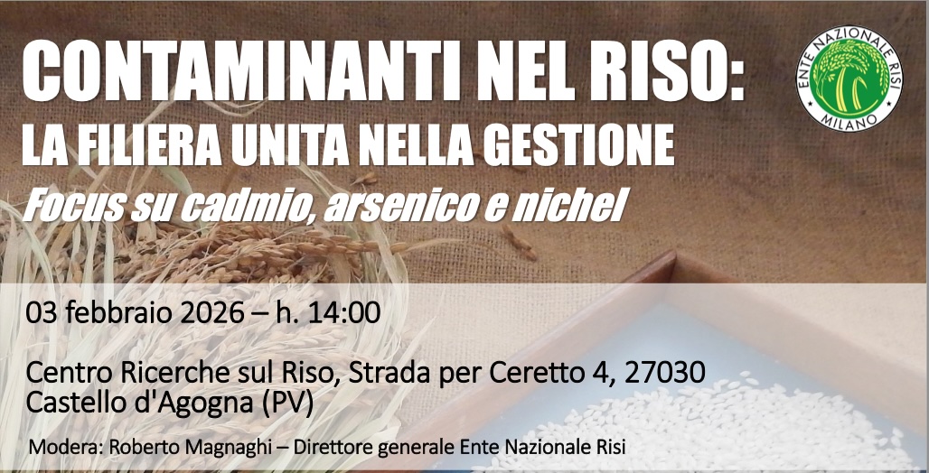 Convegno contaminanti nel riso - 3 Febbrao 2026