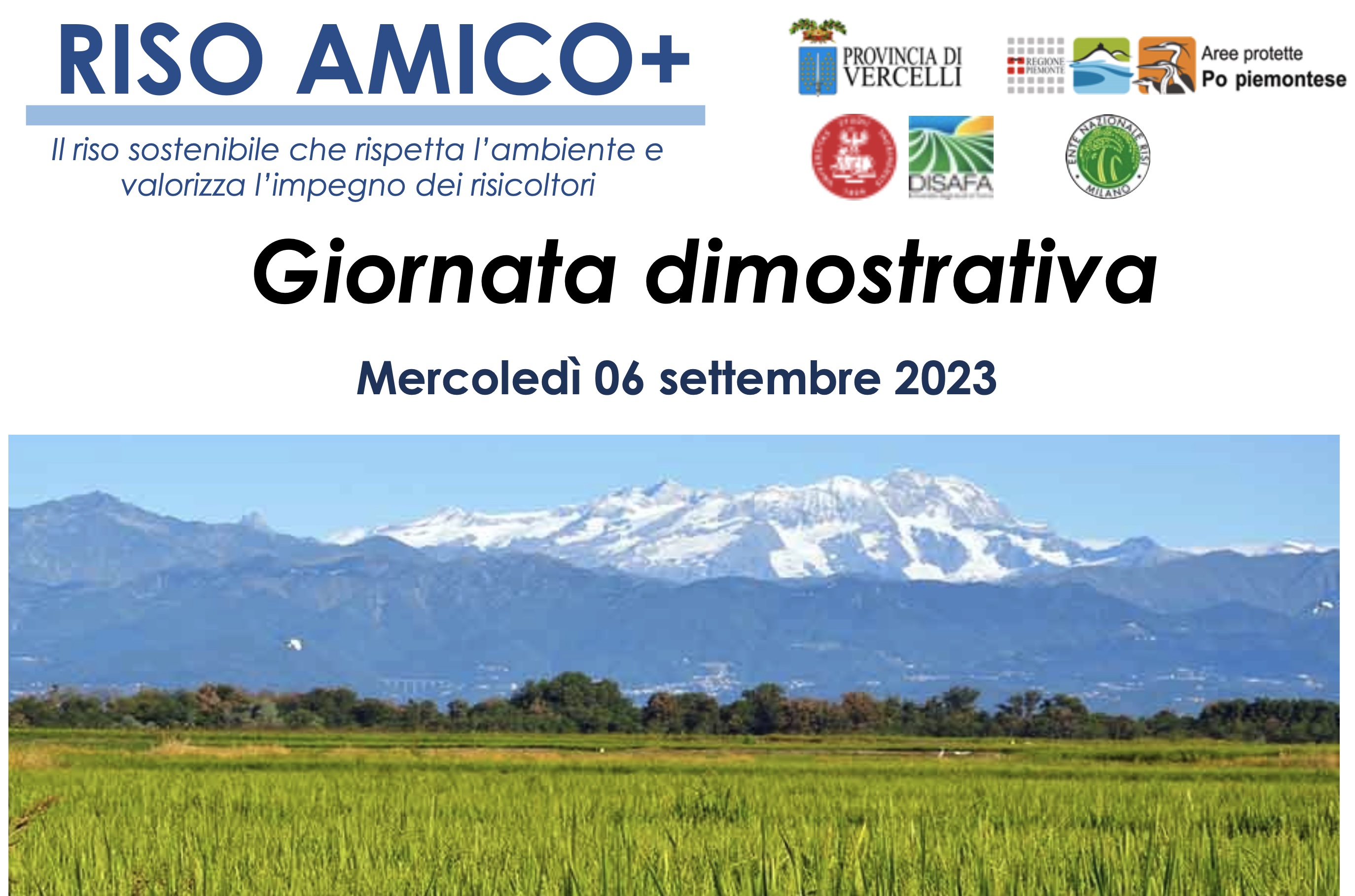 Riso Amico +: Giornata dimostrativa