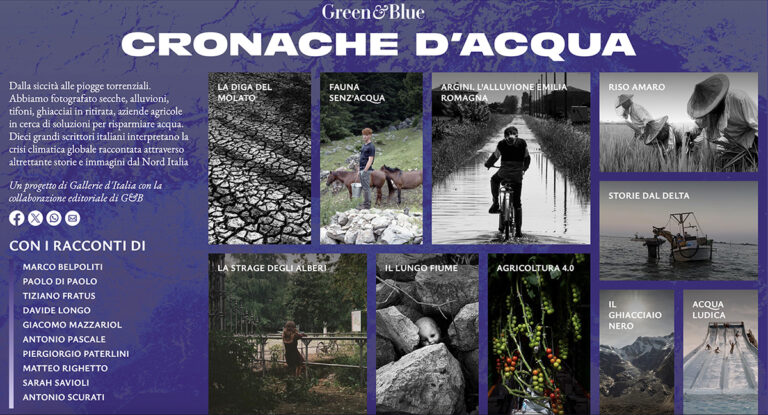 “Cronache d’acqua” la crisi climatica raccontata dalla fotografia