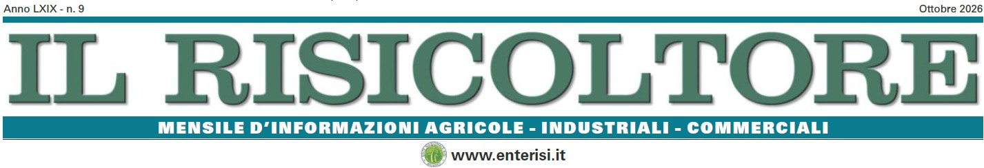 Il Risicoltore (ottobre 2026)